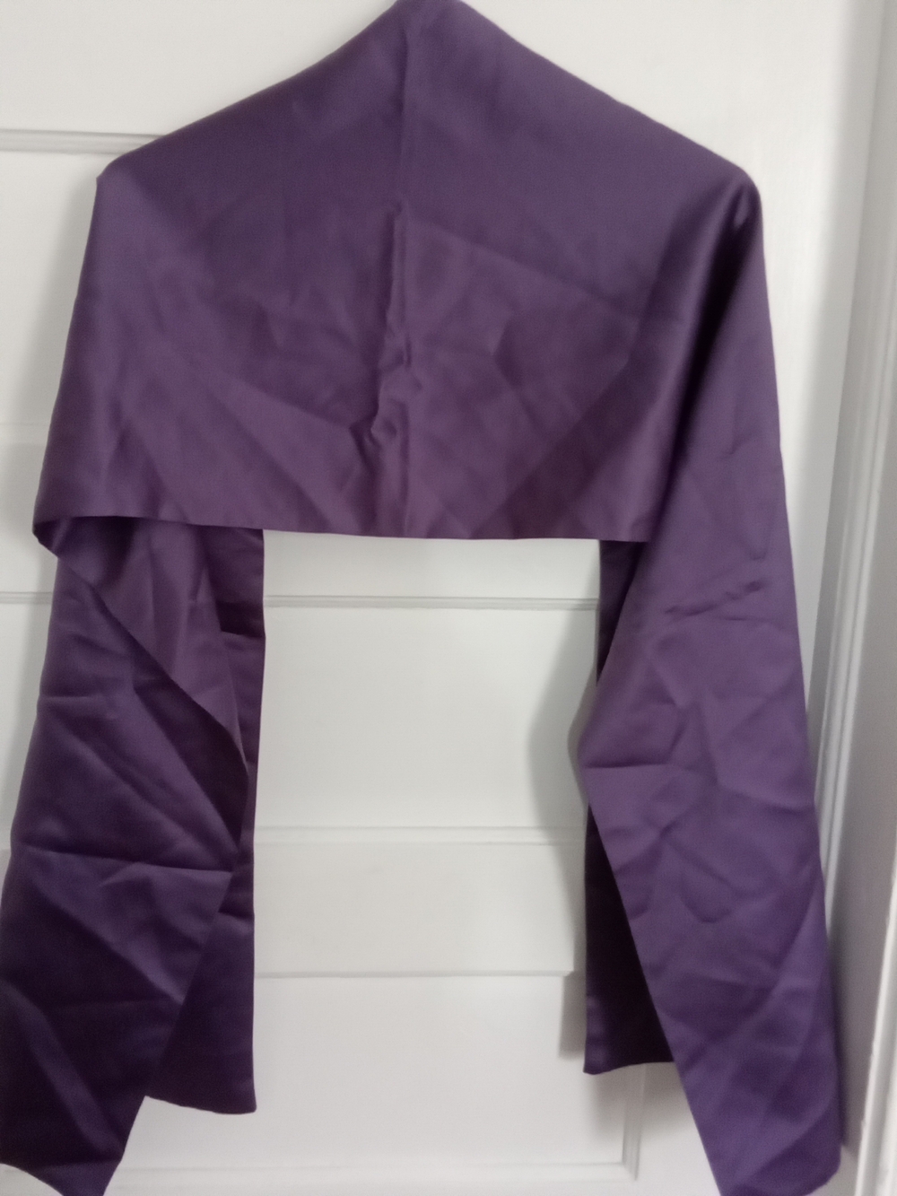 David's Bridal Purple Shawl Wrap Cape